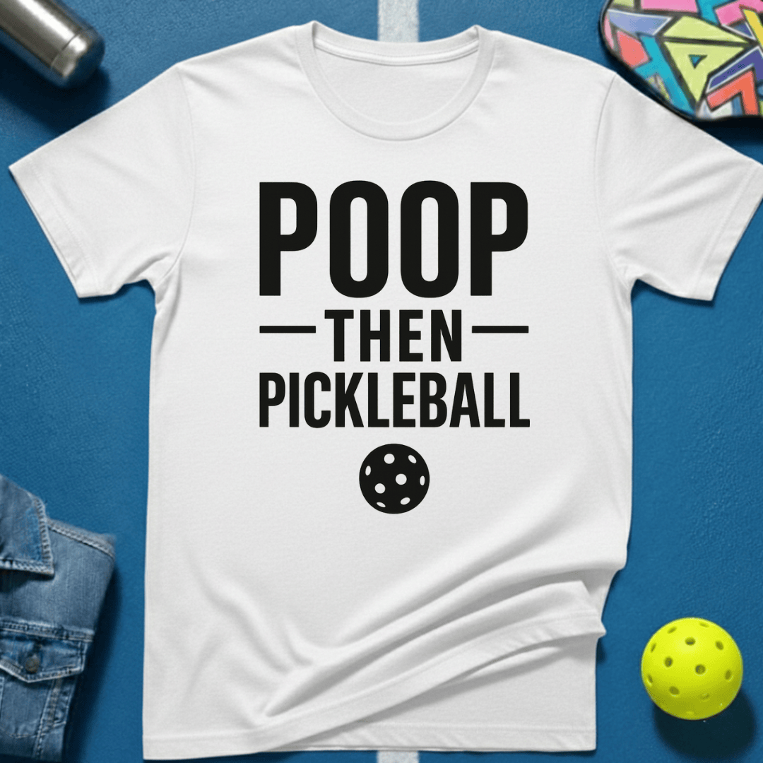 Poop Pickleball T-Shirt