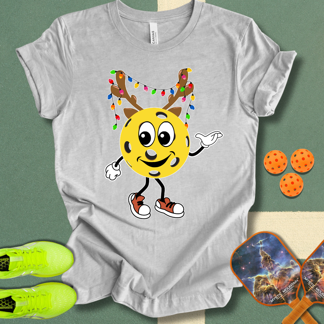 Pickleball Reindeer T-Shirt