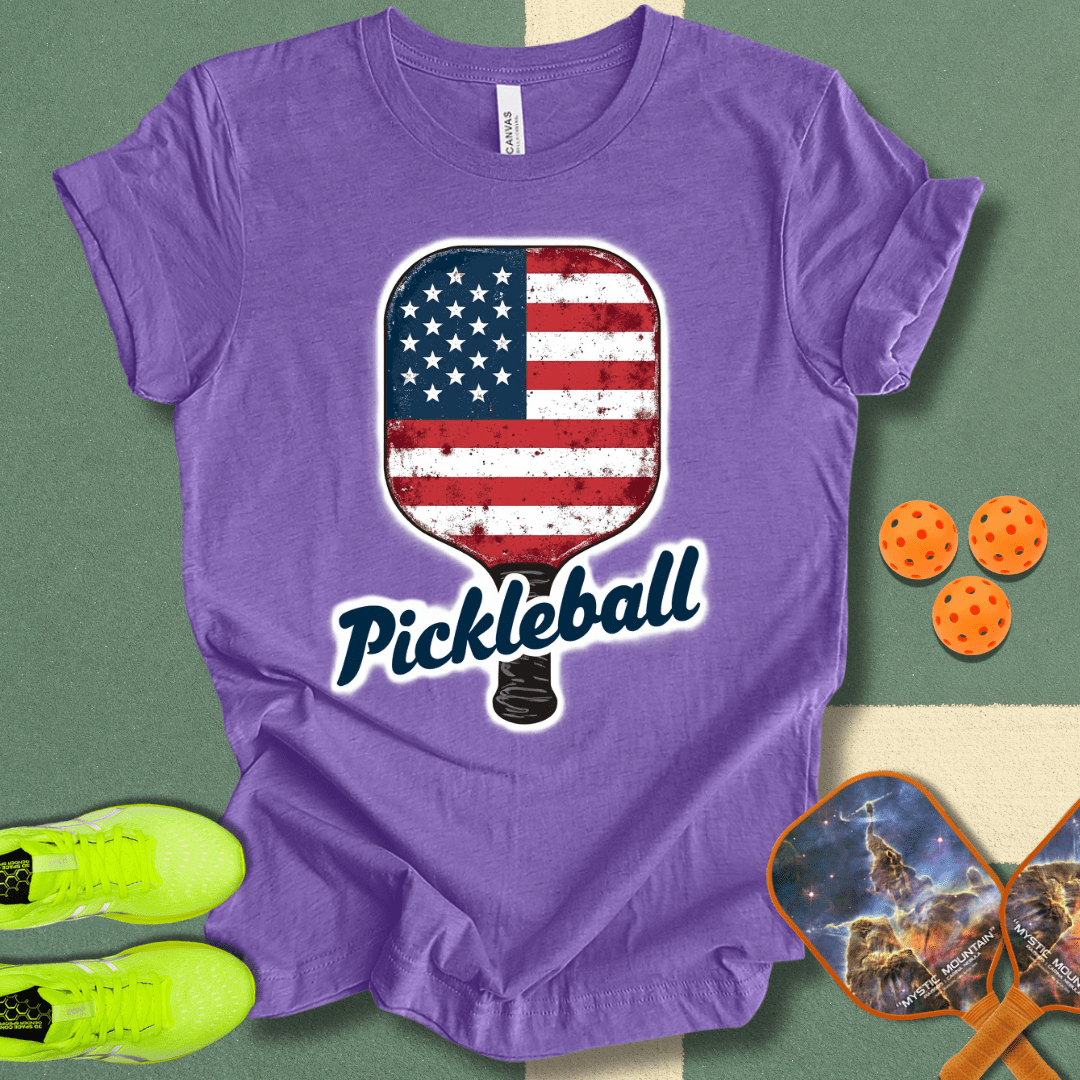 Patriotic Pickleball T-Shirt