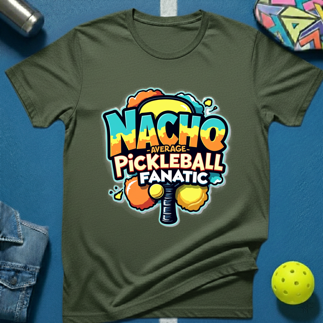 Nacho Average Pickleball Player T-Shirt