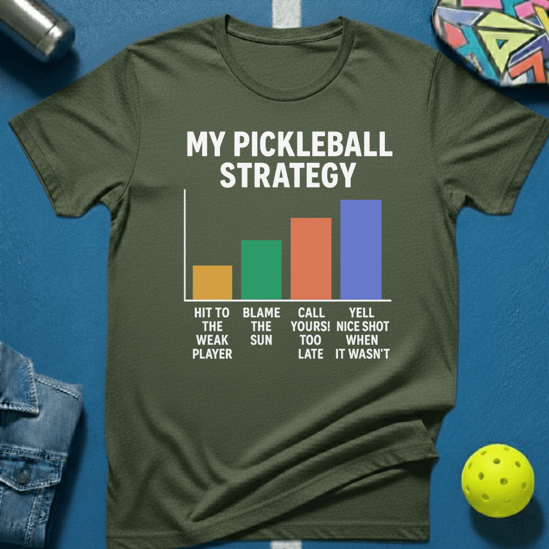 Pickleball Strategy T-Shirt
