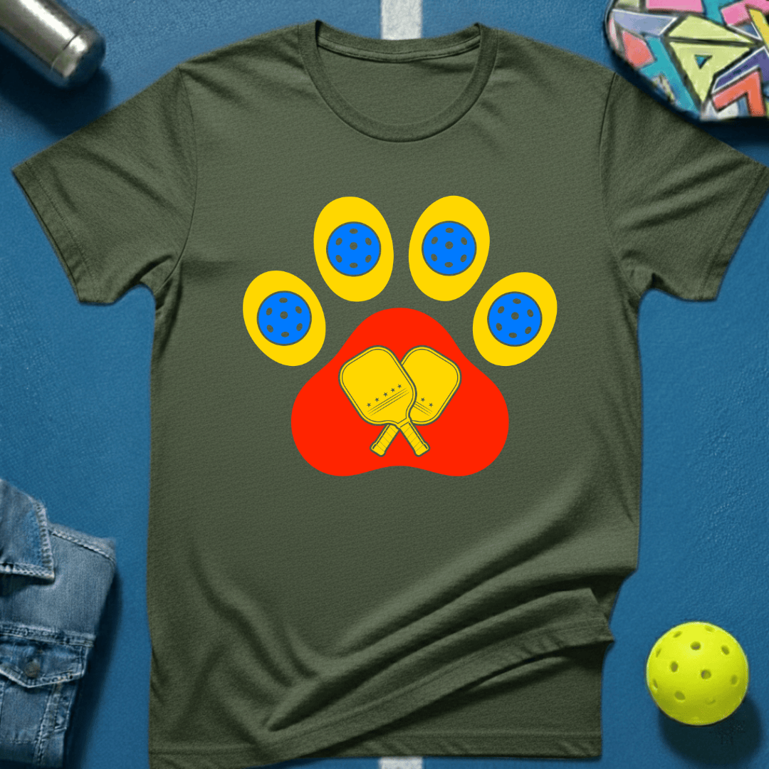 Dog Footprint T-Shirt