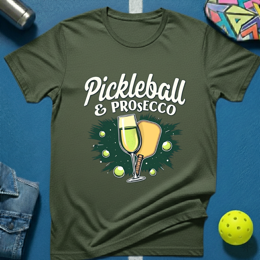 Pickleball & Prosecco T-Shirt