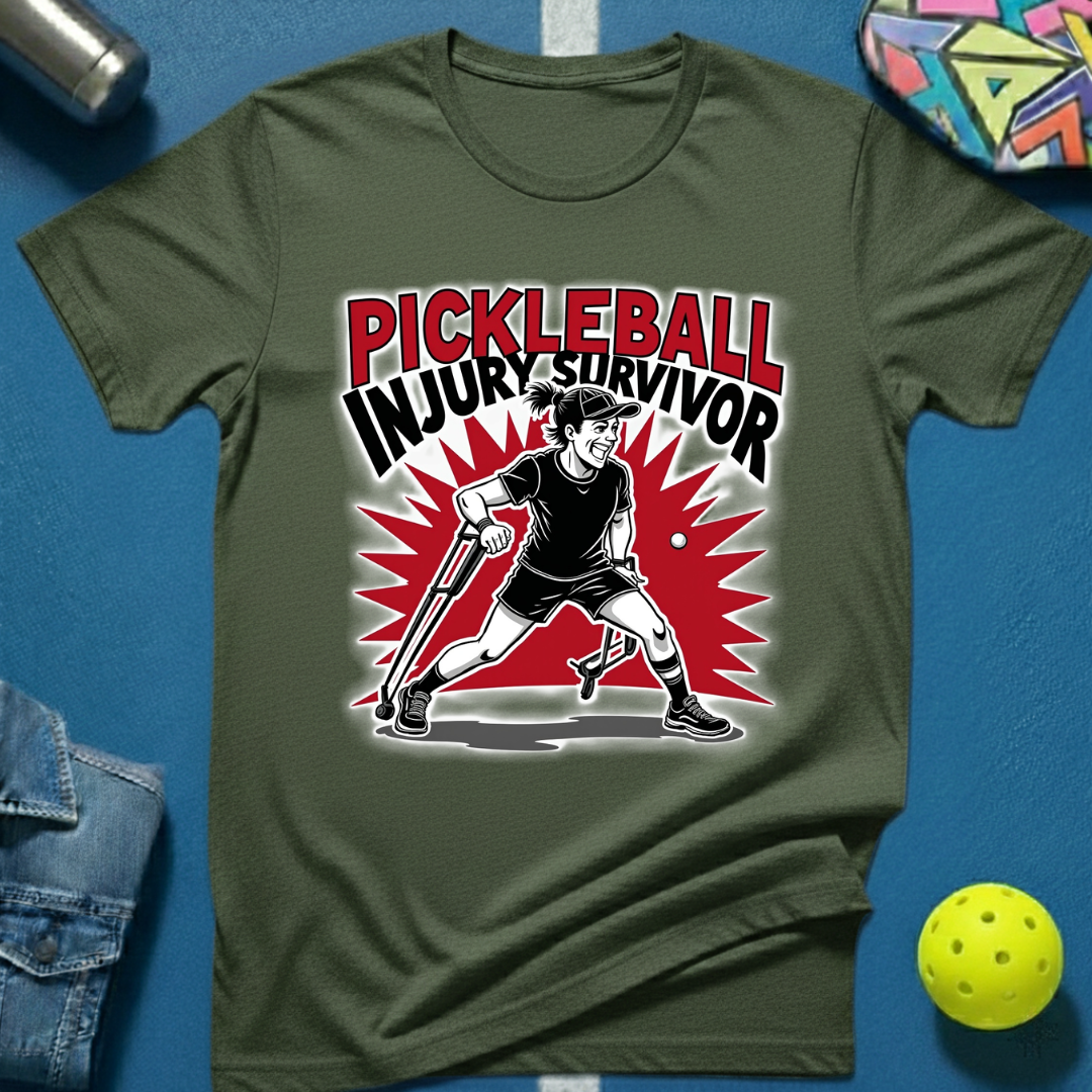 Pickleball Injury Survivor T-Shirt