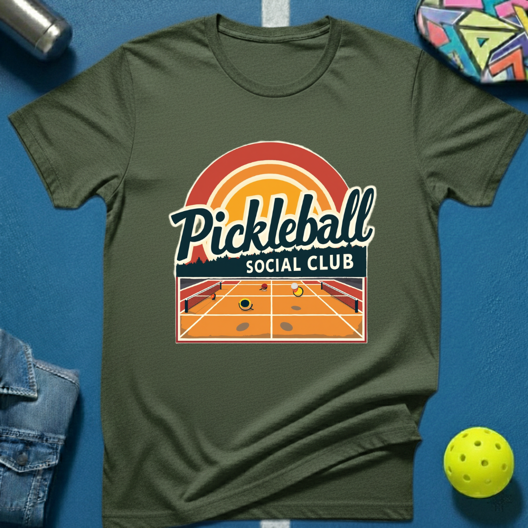 Pickleball Social Club T-Shirt
