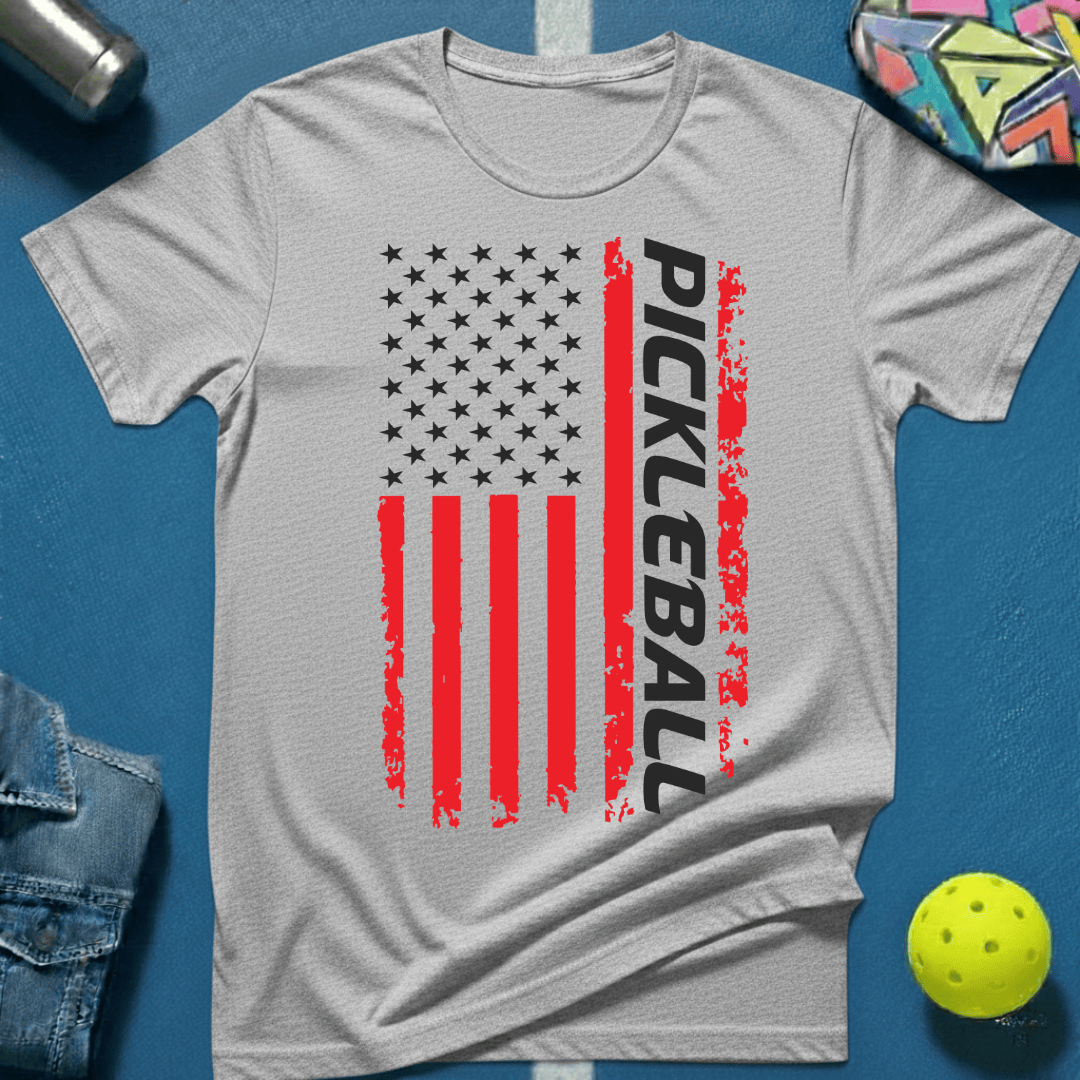Pickleball Flag T-Shirt