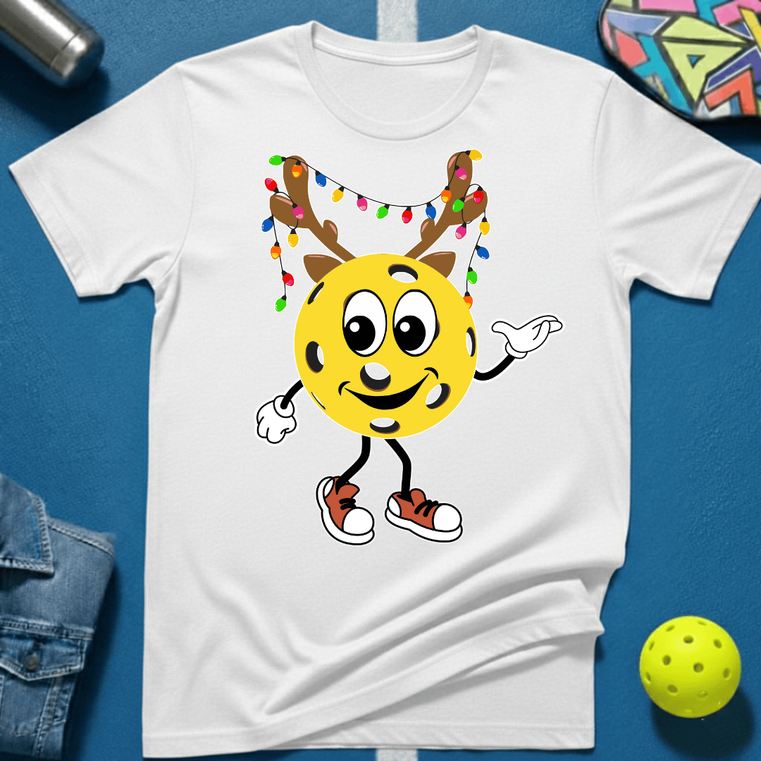 Pickleball Reindeer T-Shirt
