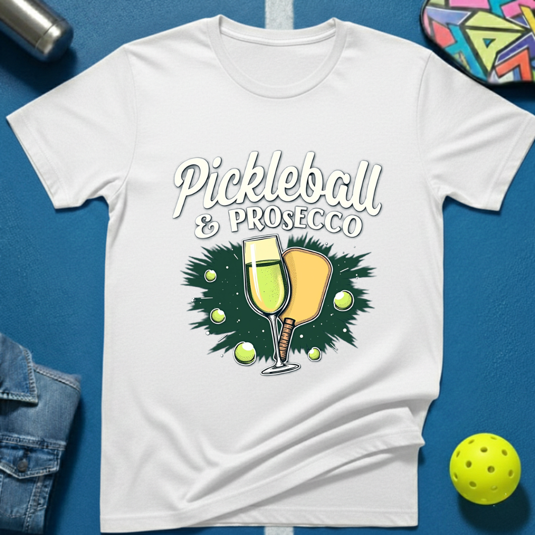 Pickleball & Prosecco T-Shirt