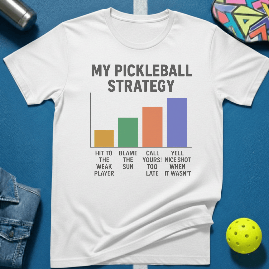 Pickleball Strategy T-Shirt