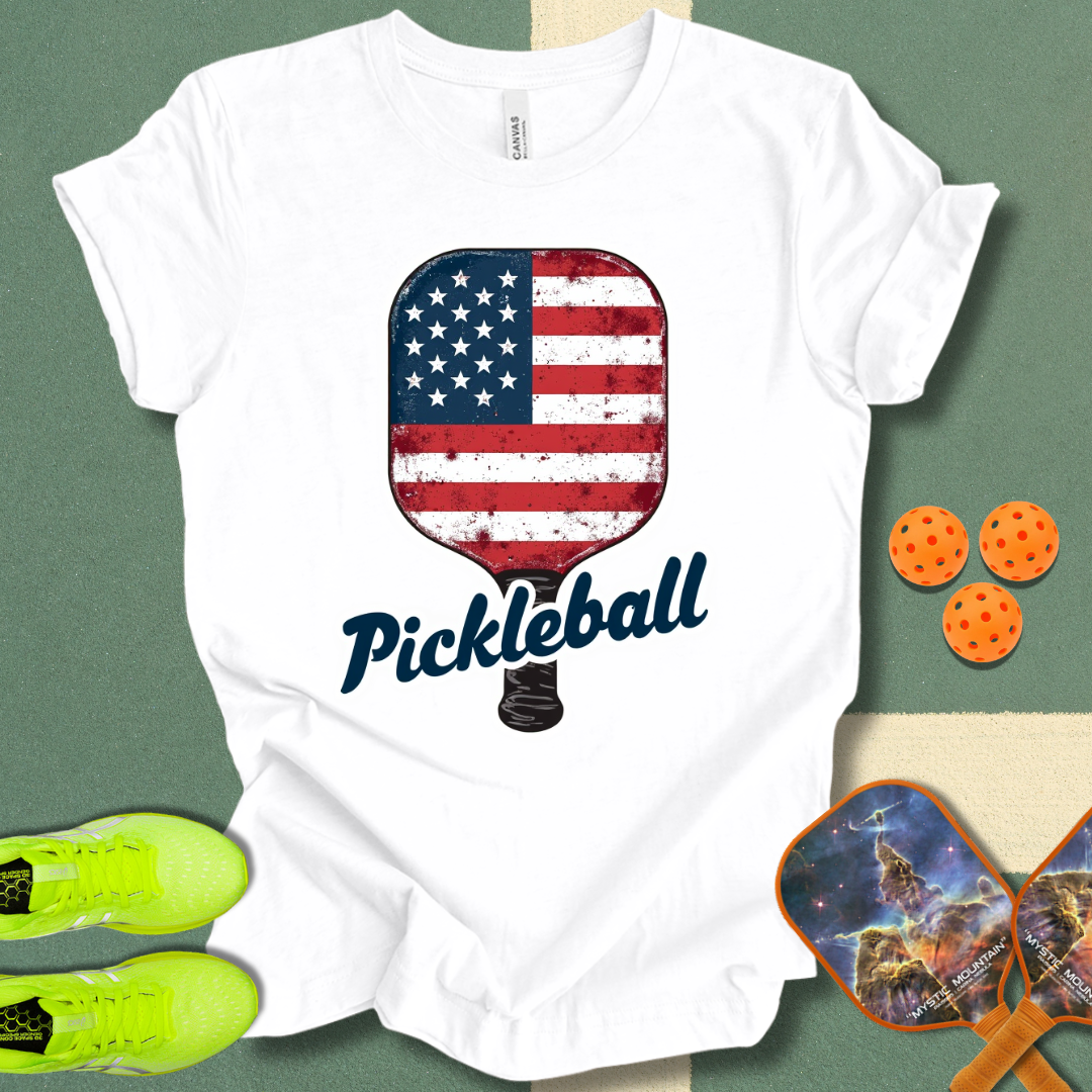 Patriotic Pickleball T-Shirt