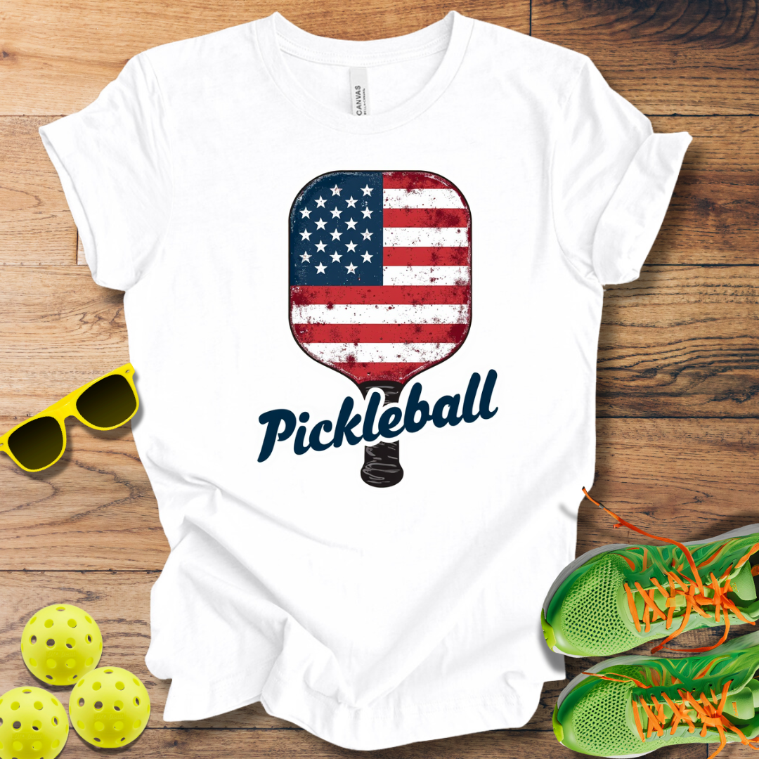 Patriotic Pickleball T-Shirt