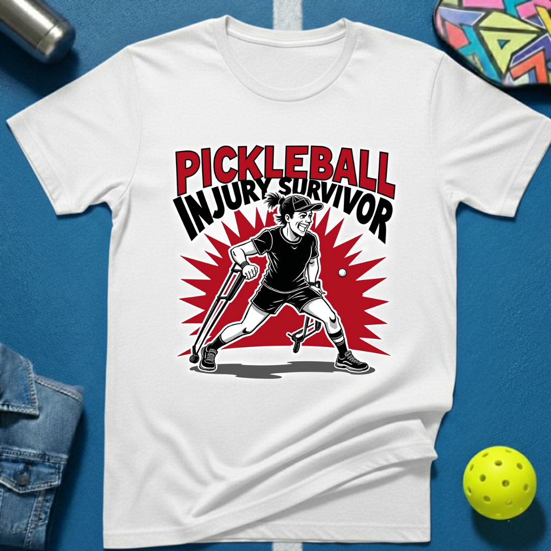 Pickleball Injury Survivor T-Shirt