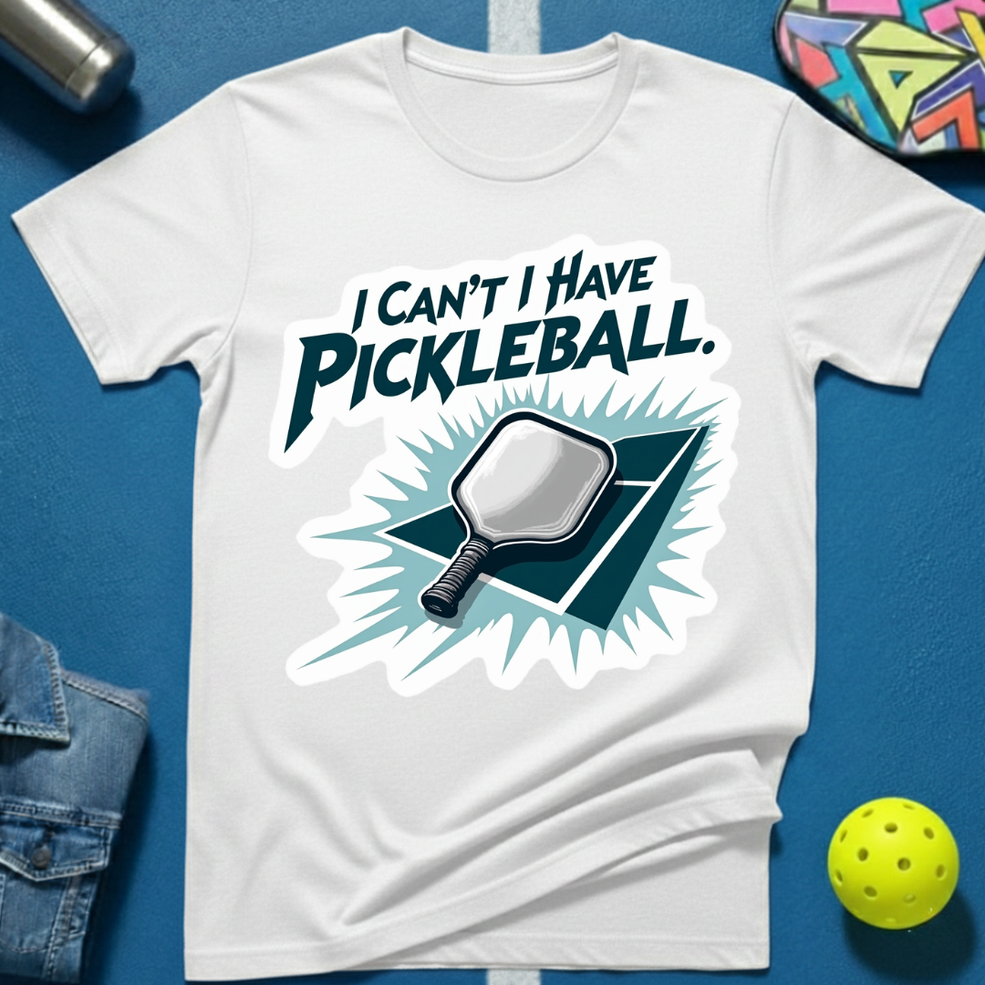I Can't I Have Pickleball T-Shirt