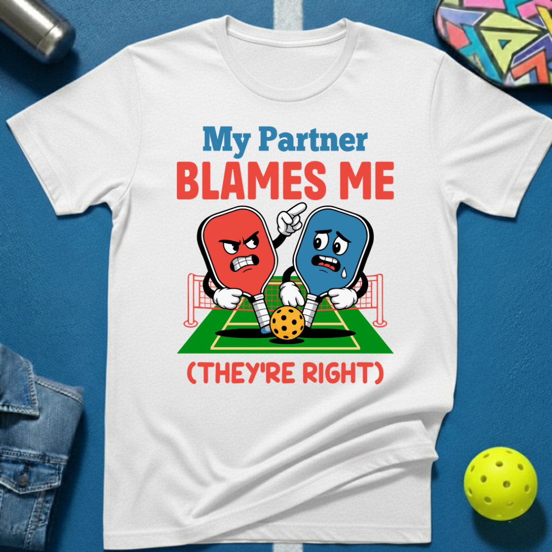 Partner Blames T-Shirt