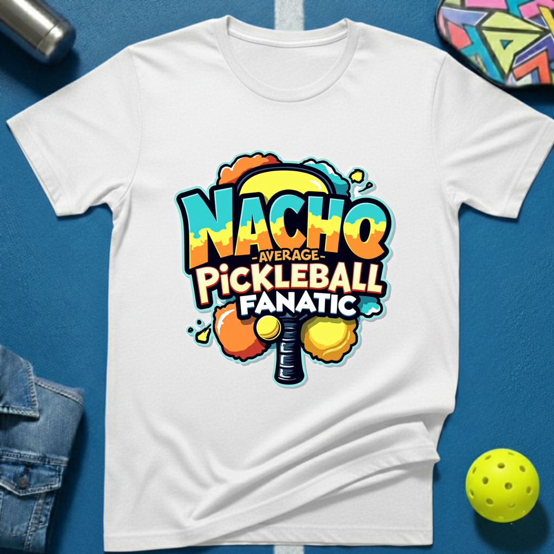 Nacho Average Pickleball Player T-Shirt
