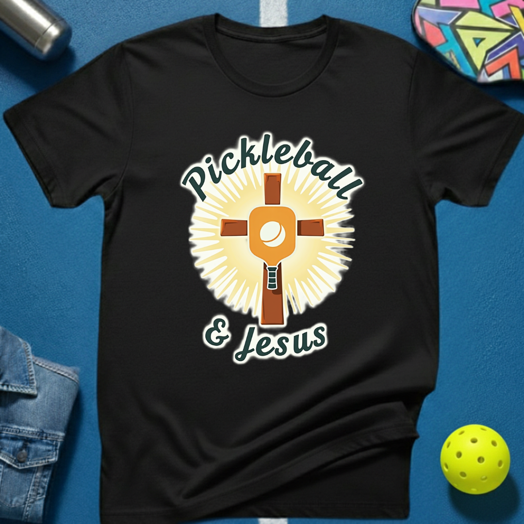 Pickleball & Jesus T-Shirt