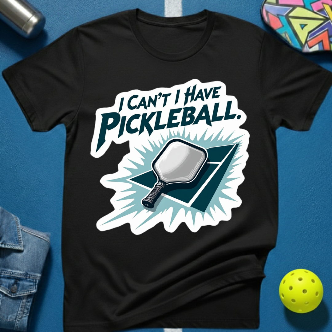 I Can't I Have Pickleball T-Shirt