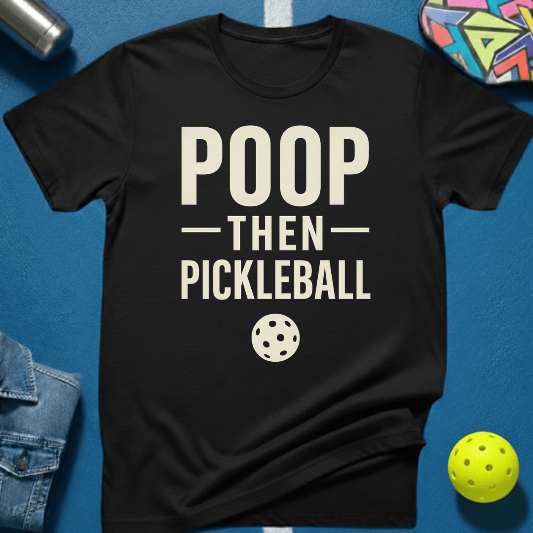 Poop Pickleball T-Shirt