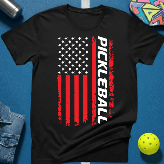 Pickleball Flag T-Shirt