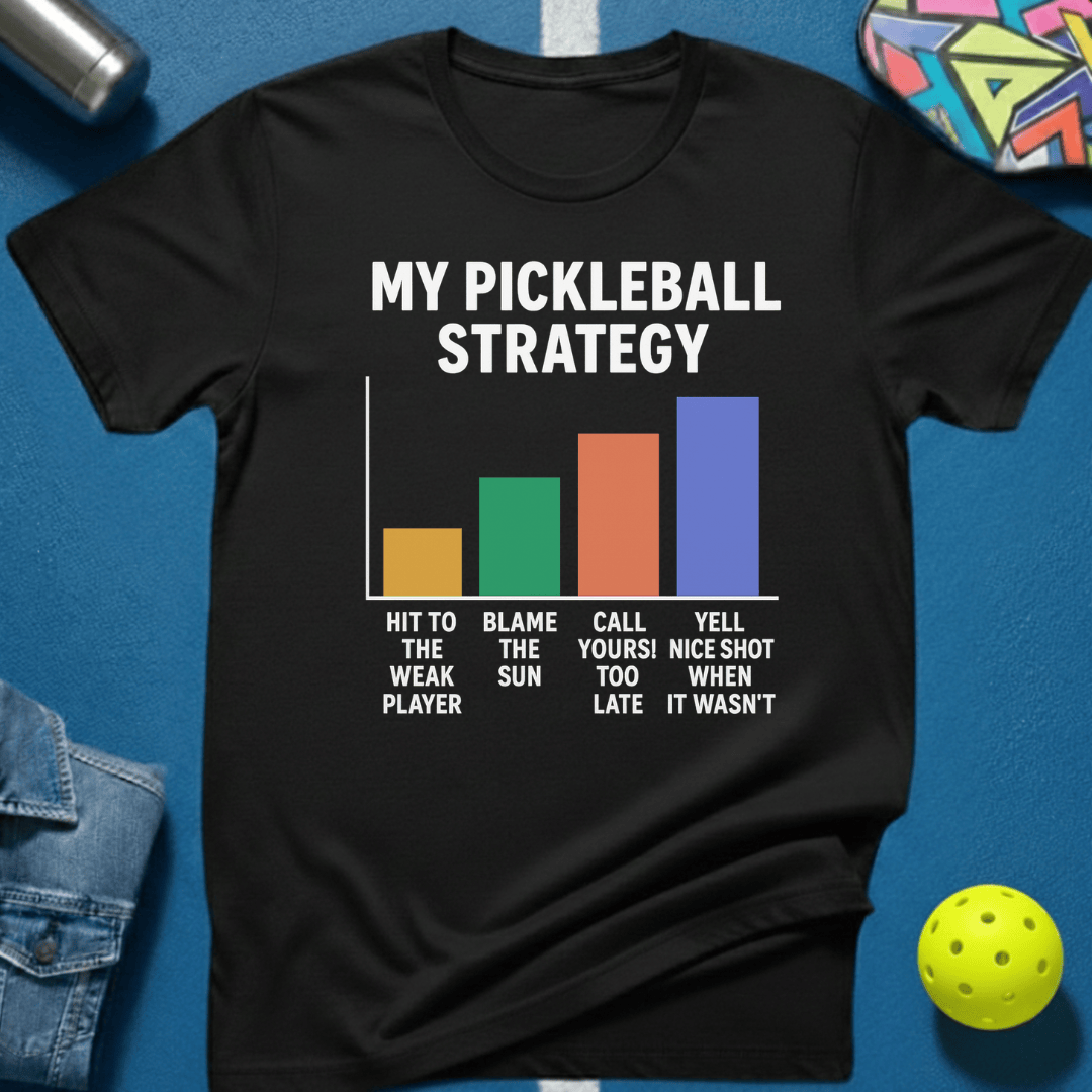 Pickleball Strategy T-Shirt