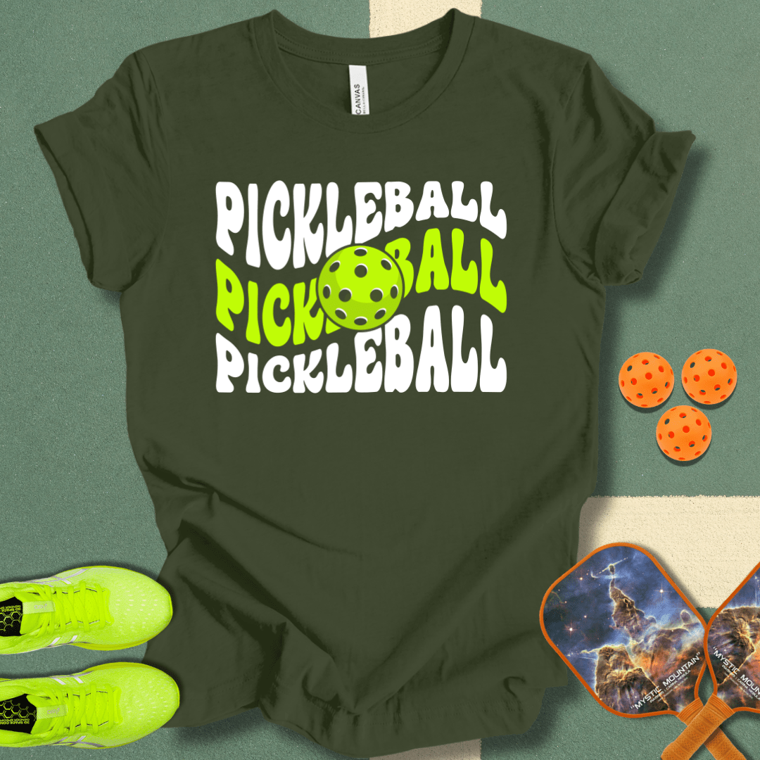 Groovy Pickleball T-Shirt