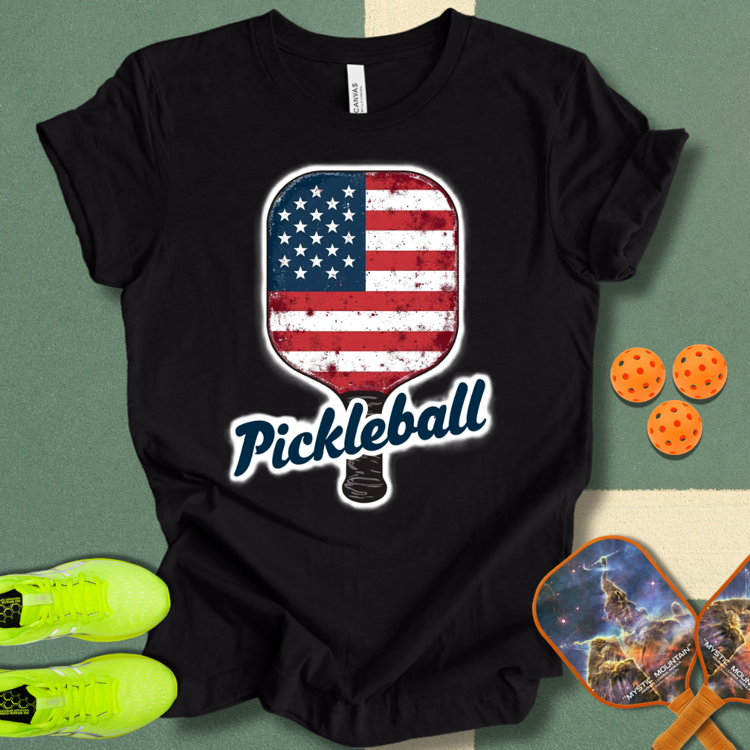 Patriotic Pickleball T-Shirt