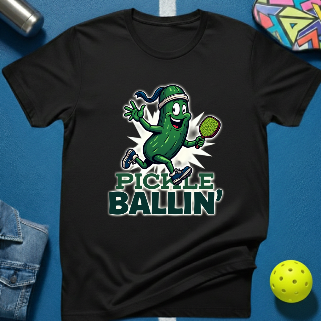 Pickle Ballin' T-Shirt