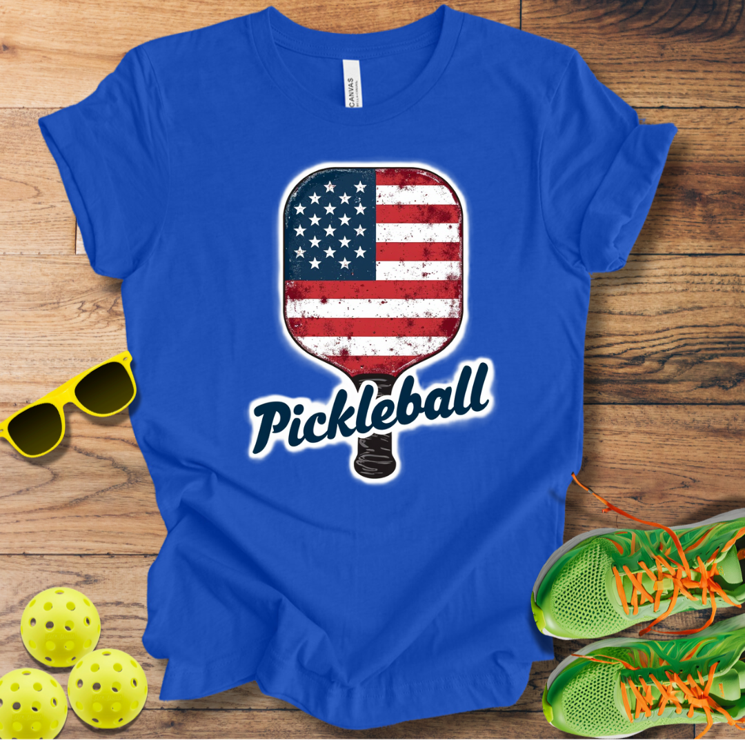 Patriotic Pickleball T-Shirt