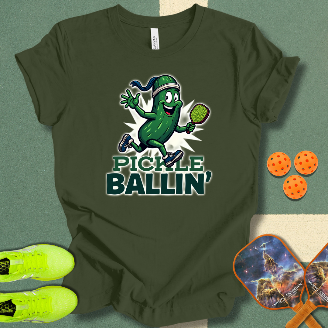 Pickle Ballin' T-Shirt