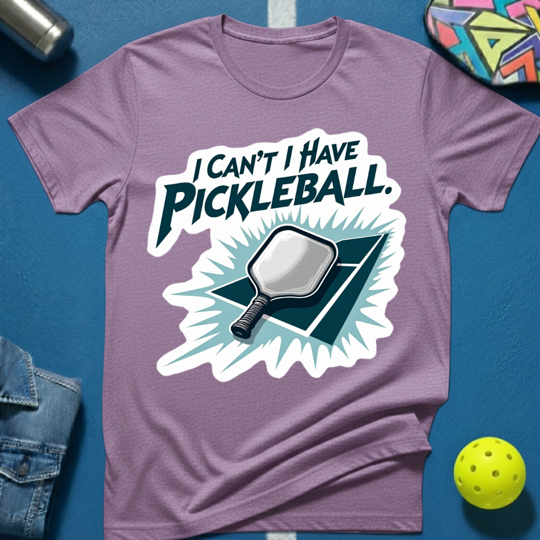 I Can't I Have Pickleball T-Shirt