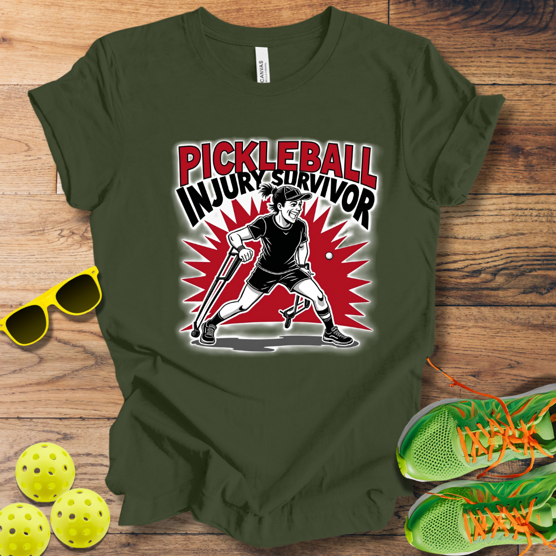 Pickleball Injury Survivor T-Shirt