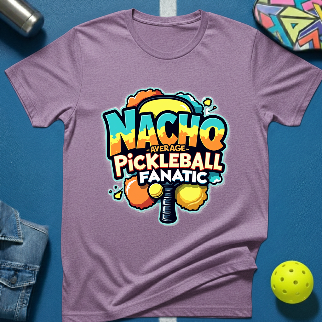 Nacho Average Pickleball Player T-Shirt