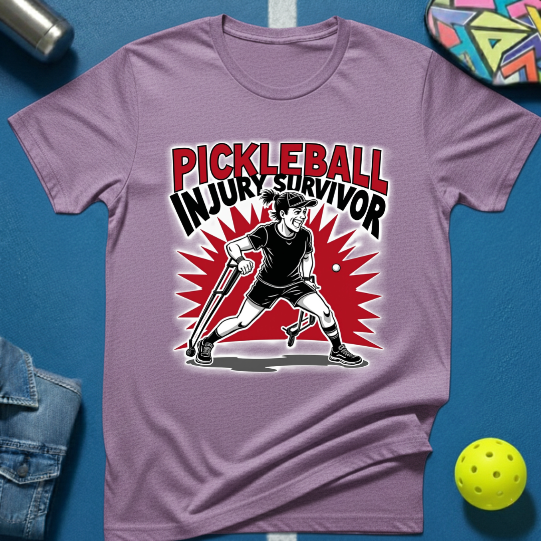 Pickleball Injury Survivor T-Shirt