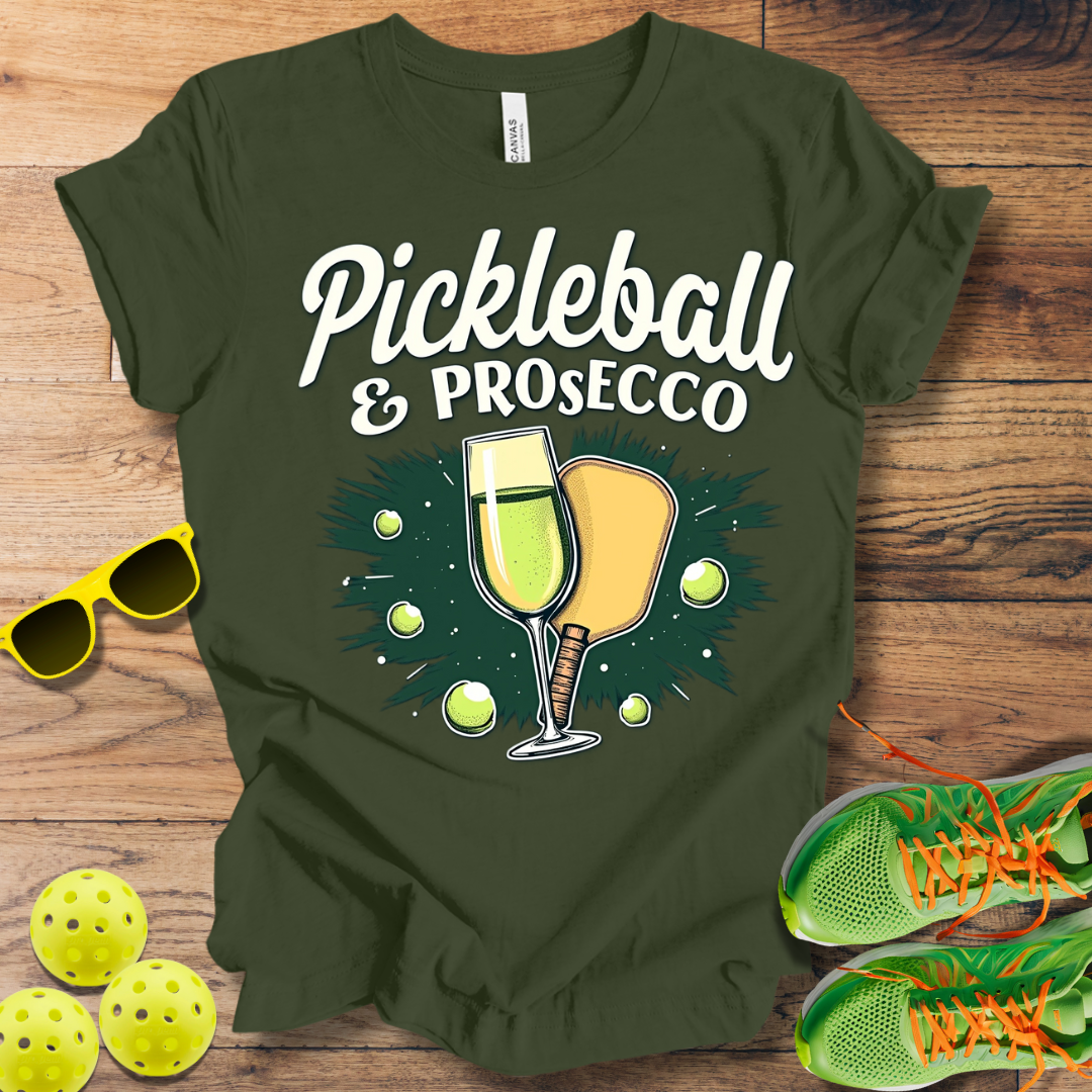 Pickleball & Prosecco T-Shirt