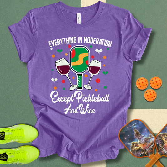 Pickleball and Wine T-Shirt