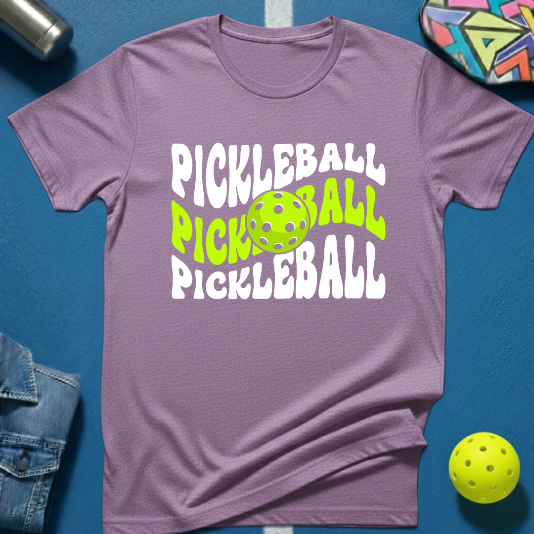 Groovy Pickleball T-Shirt