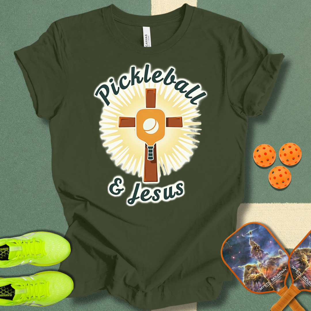 Pickleball & Jesus T-Shirt