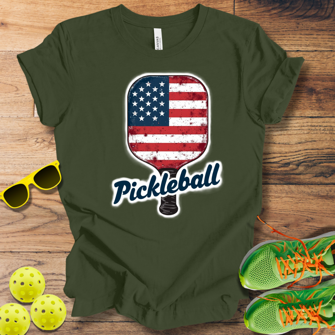 Patriotic Pickleball T-Shirt