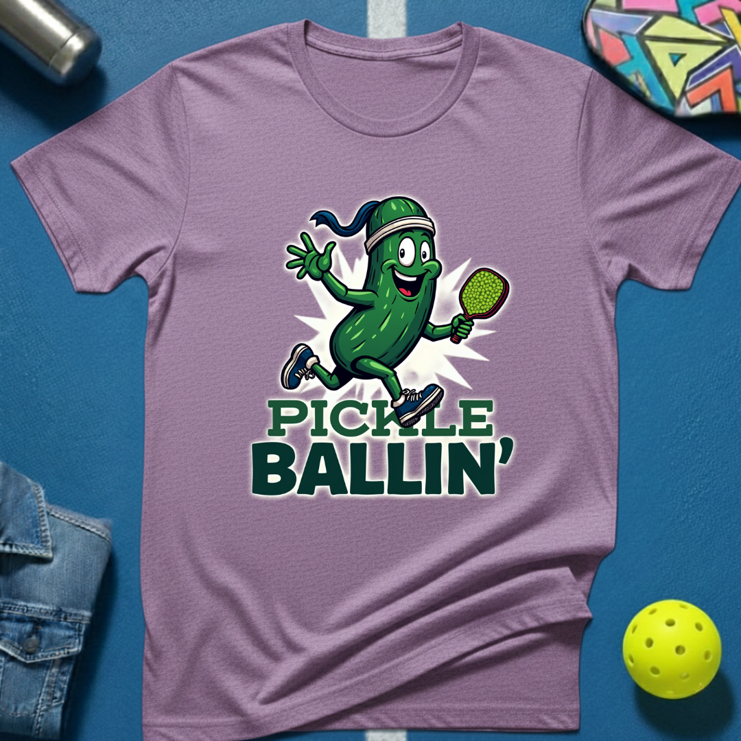 Pickle Ballin' T-Shirt