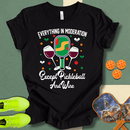 Pickleball and Wine T-Shirt