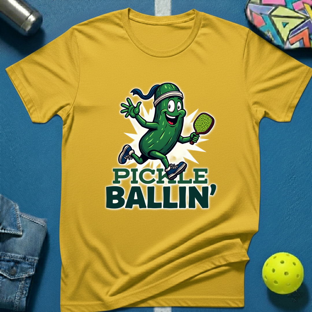 Pickle Ballin' T-Shirt