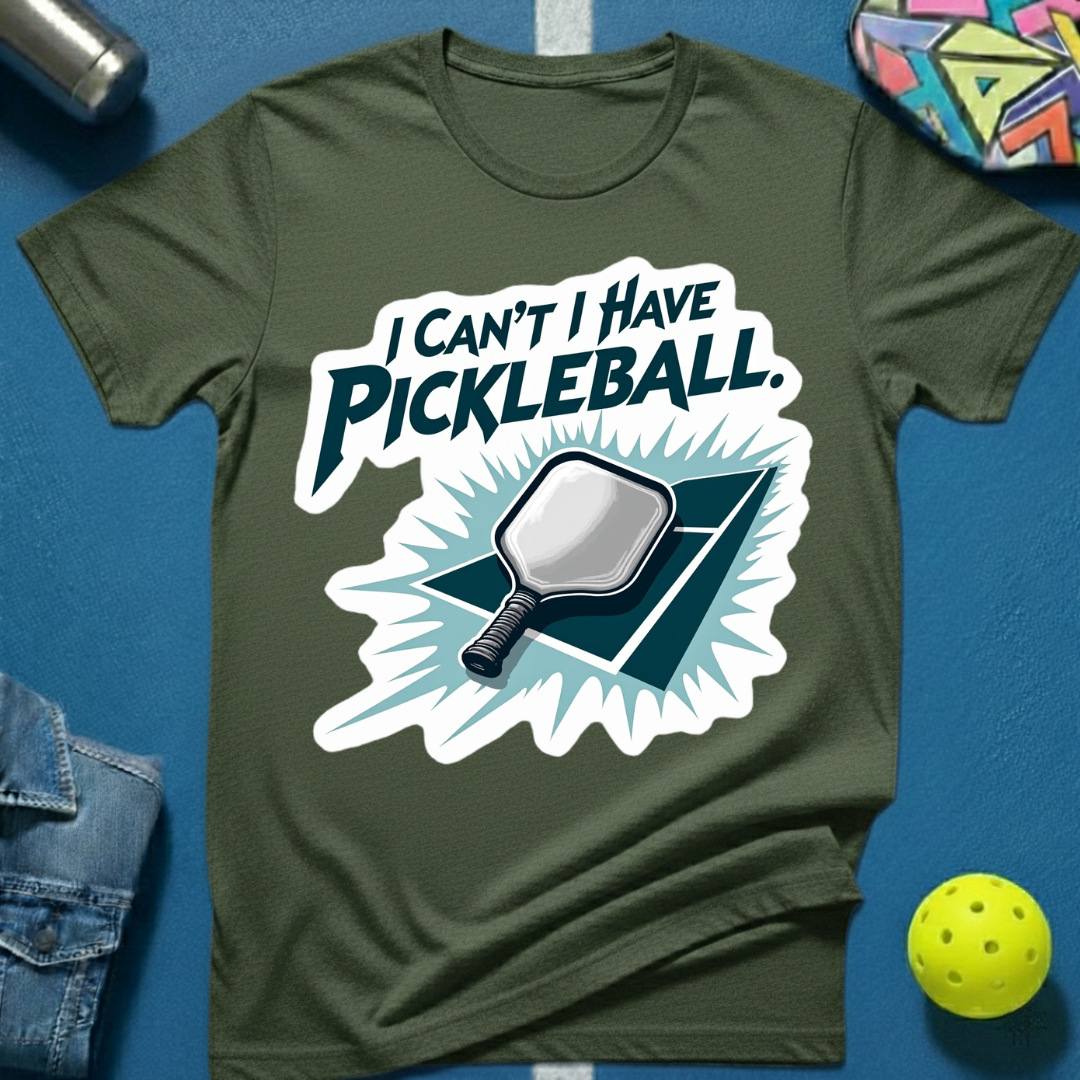I Can't I Have Pickleball T-Shirt