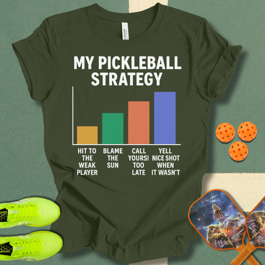 Pickleball Strategy T-Shirt
