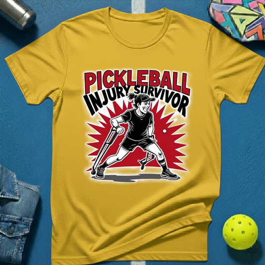 Pickleball Injury Survivor T-Shirt