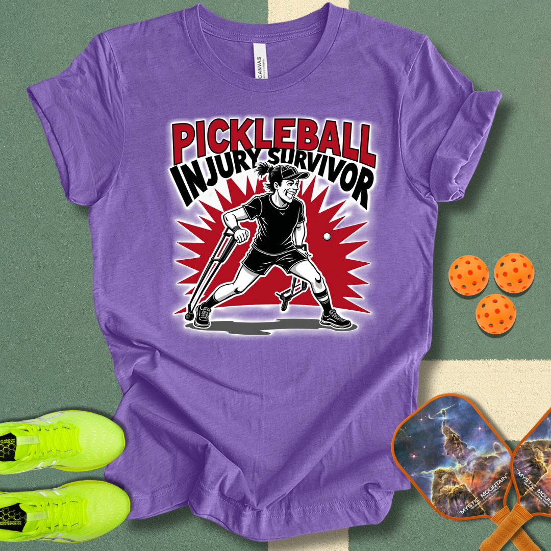 Pickleball Injury Survivor T-Shirt