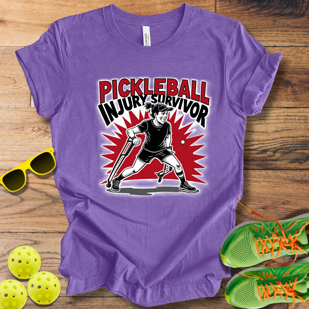 Pickleball Injury Survivor T-Shirt