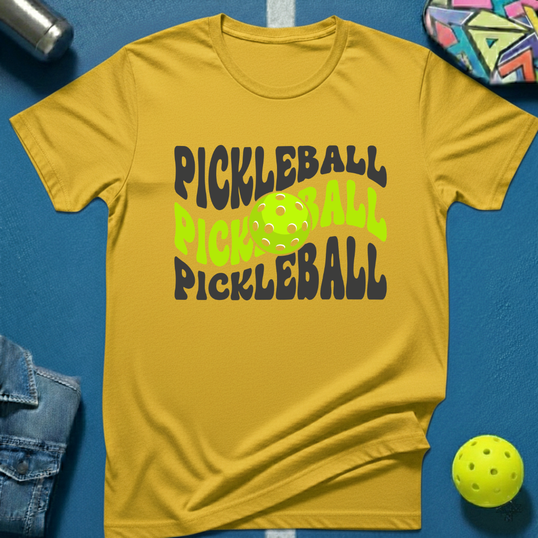 Groovy Pickleball T-Shirt