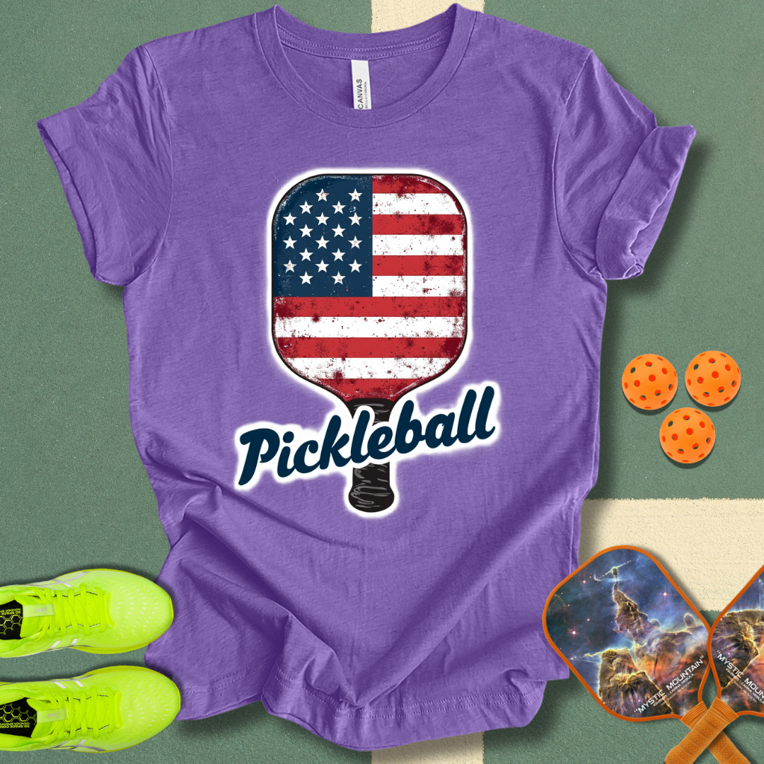 Patriotic Pickleball T-Shirt