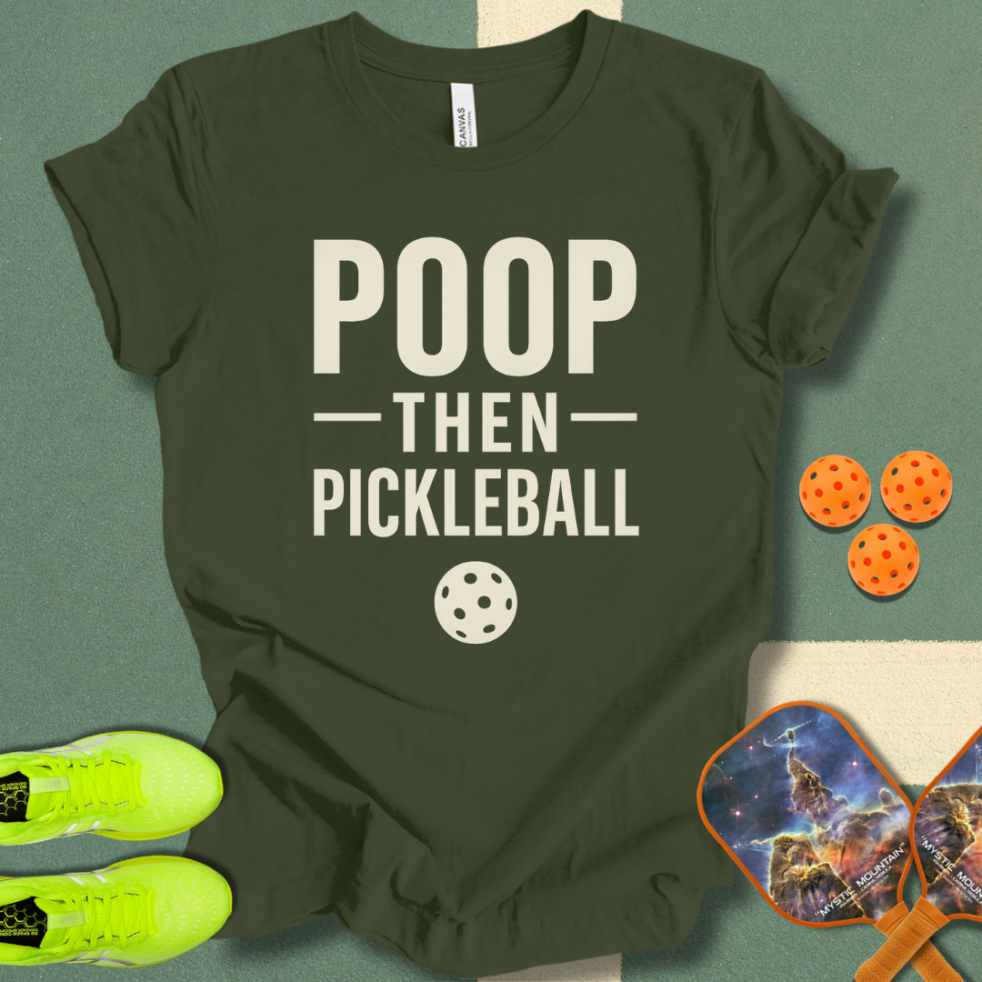 Poop Pickleball T-Shirt