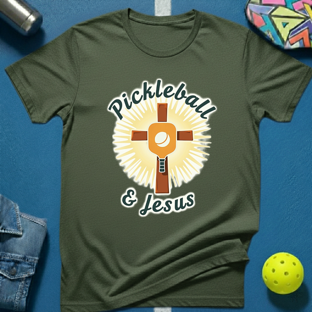 Pickleball & Jesus T-Shirt
